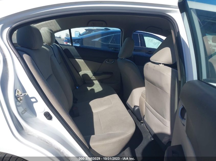 2013 HONDA CIVIC SDN LX 19XFB2F50DE283872
