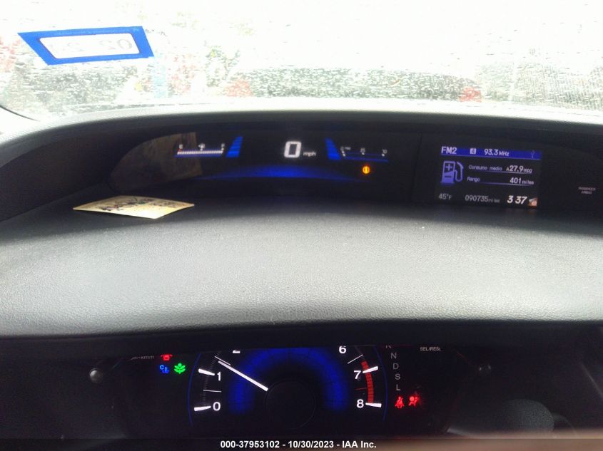 2014 HONDA CIVIC LX - 19XFB2F54EE031916
