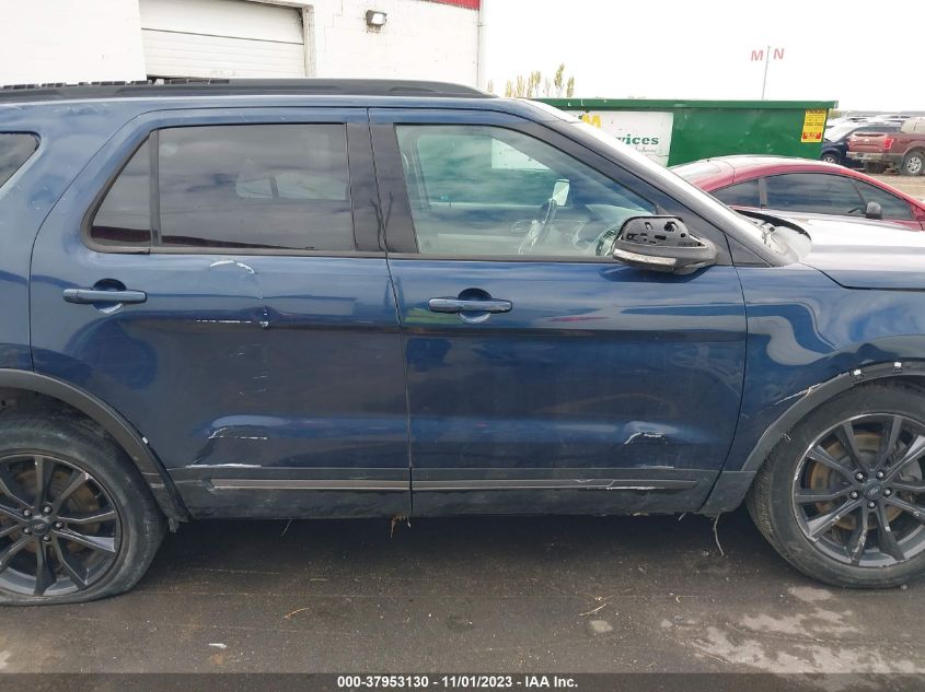 2017 FORD EXPLORER XLT - 1FM5K8D8XHGB64434
