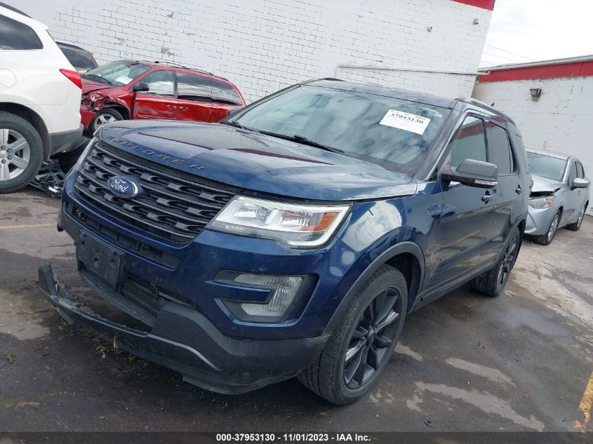 2017 FORD EXPLORER XLT - 1FM5K8D8XHGB64434