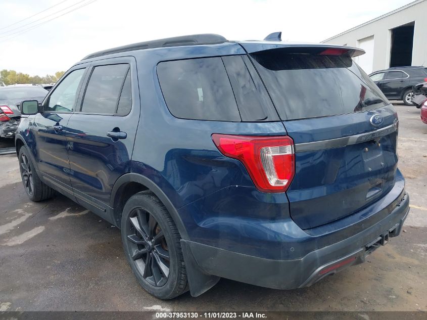 2017 FORD EXPLORER XLT - 1FM5K8D8XHGB64434