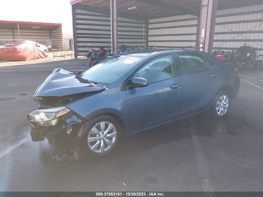 2014 TOYOTA COROLLA L/LE/LE PLS/PRM/S/S PLS - 5YFBURHE9EP047199