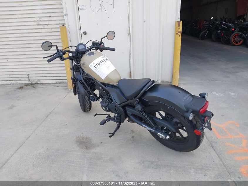 2021 HONDA CMX300 A - MLHNC5355M5400322