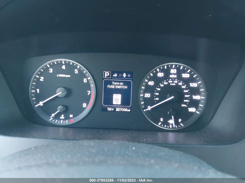 VIN 5NPE24AF7HH498156 2017 HYUNDAI SONATA SE