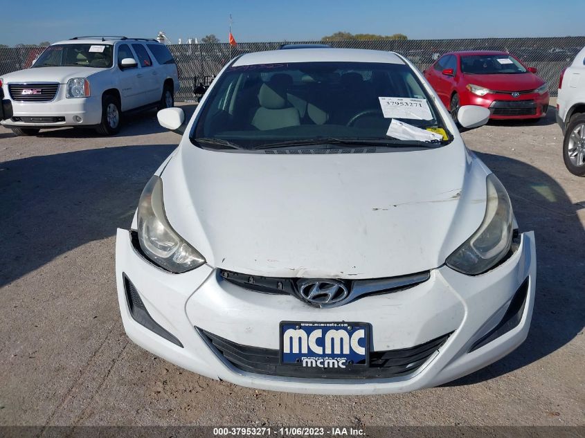 2016 HYUNDAI ELANTRA SE - 5NPDH4AE6GH741147