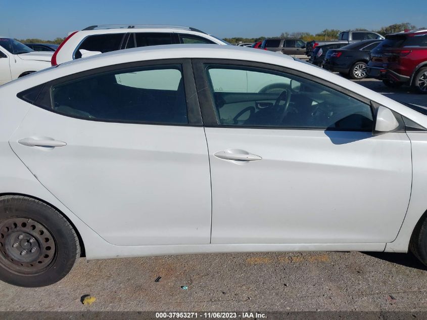 2016 HYUNDAI ELANTRA SE - 5NPDH4AE6GH741147