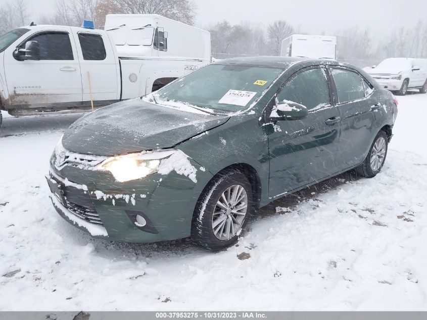 2014 TOYOTA COROLLA L/LE/LE PLS/PRM/S/S PLS - 2T1BURHE2EC149024