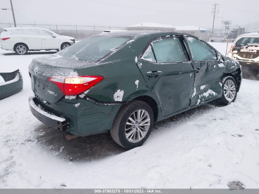 2014 TOYOTA COROLLA L/LE/LE PLS/PRM/S/S PLS - 2T1BURHE2EC149024