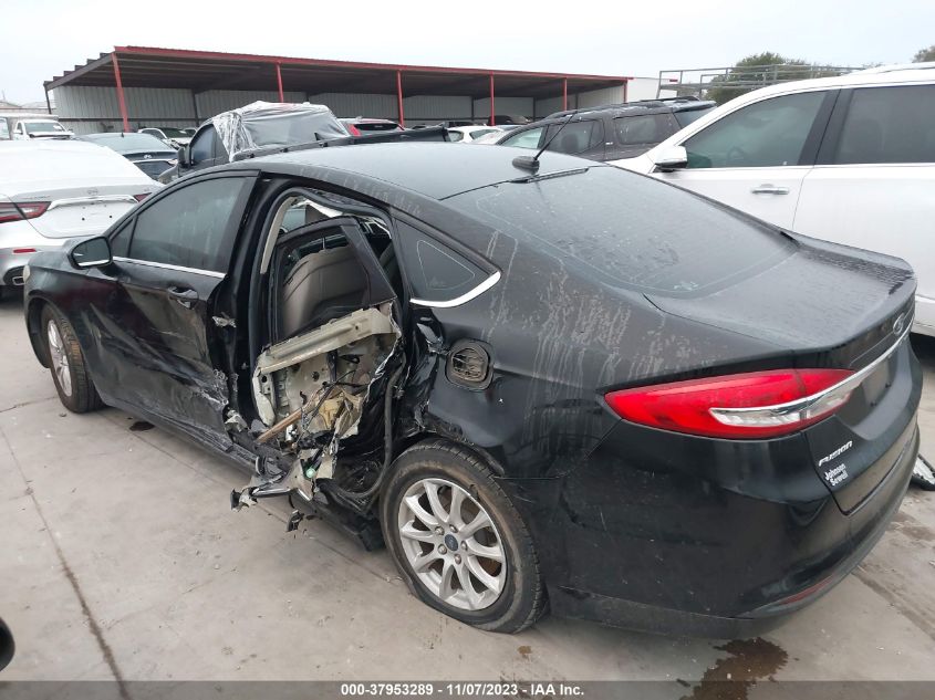 2017 FORD FUSION S - 3FA6P0G77HR140914