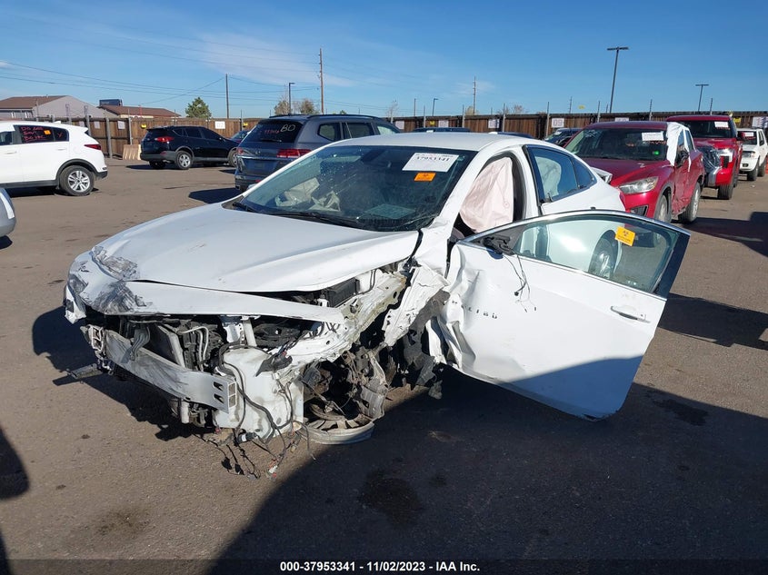 VIN 1G1ZD5ST9MF063528 2021 CHEVROLET MALIBU LT