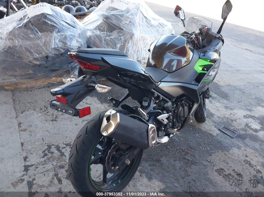 VIN JKAEXKG12PDAS5302 2023 KAWASAKI EX400