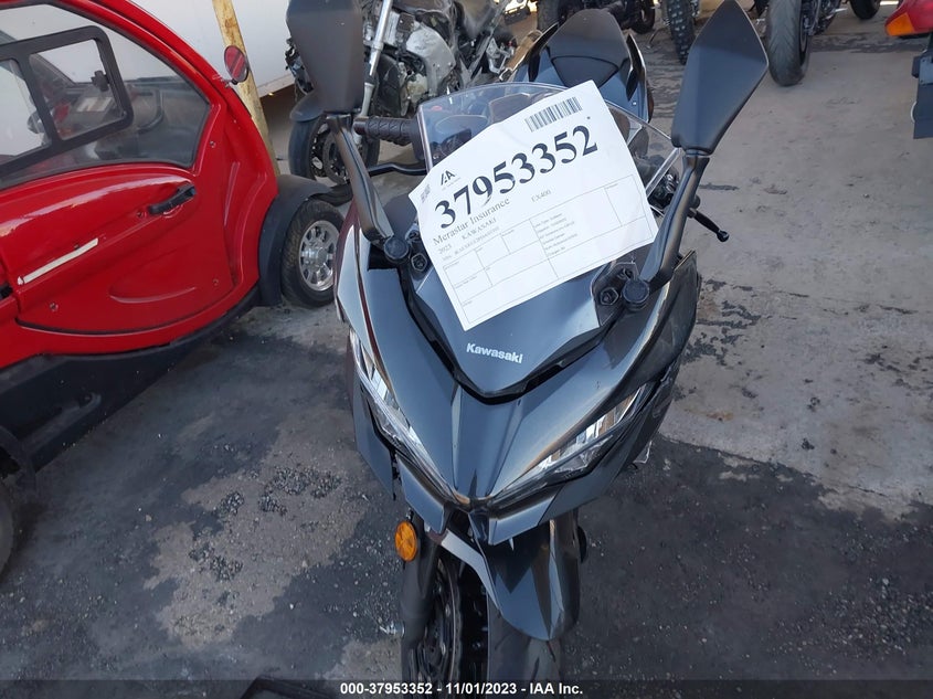 VIN JKAEXKG12PDAS5302 2023 KAWASAKI EX400