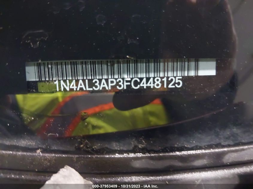 2015 NISSAN ALTIMA 2.5/S/SV/SL - 1N4AL3AP3FC448125