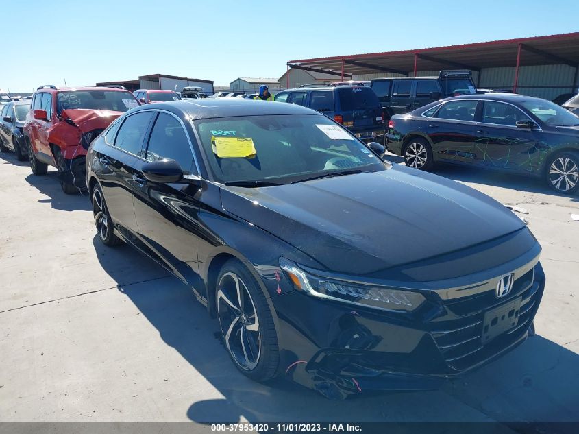2022 HONDA ACCORD SPORT 2.0T - 1HGCV2F34NA023845
