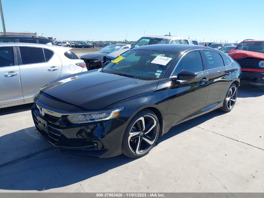 2022 HONDA ACCORD SPORT 2.0T - 1HGCV2F34NA023845
