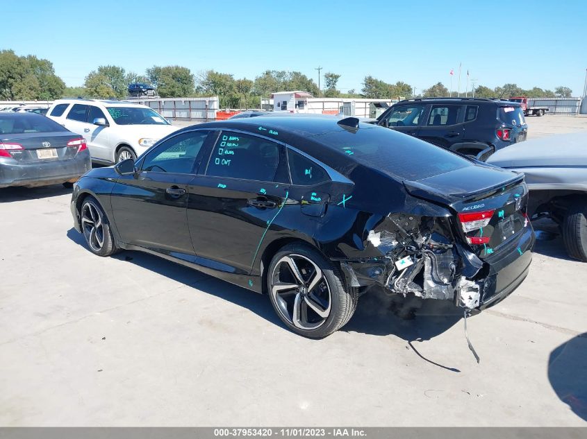 2022 HONDA ACCORD SPORT 2.0T - 1HGCV2F34NA023845