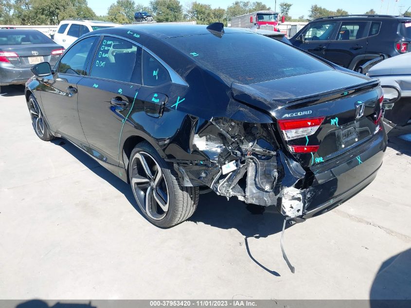 2022 HONDA ACCORD SPORT 2.0T - 1HGCV2F34NA023845