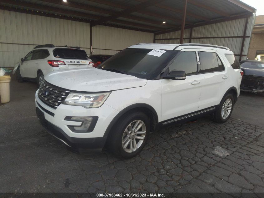 2017 FORD EXPLORER XLT - 1FM5K7D88HGA27776