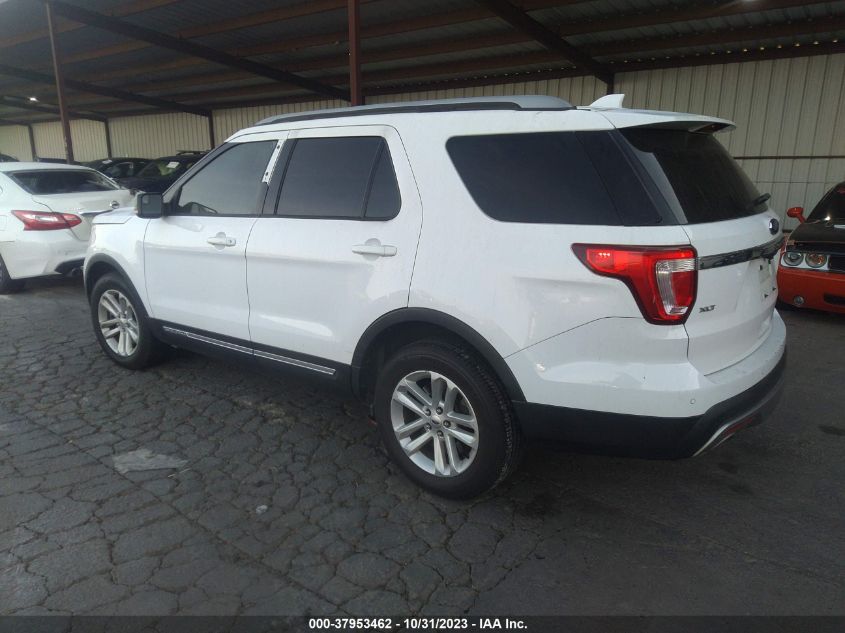 2017 FORD EXPLORER XLT - 1FM5K7D88HGA27776