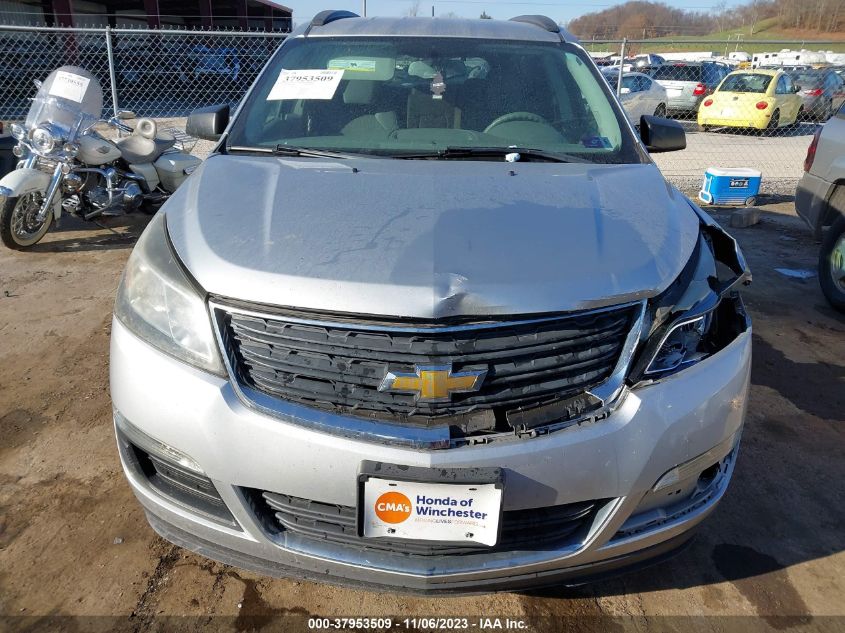2015 CHEVROLET TRAVERSE LS - 1GNKRFEDXFJ154027