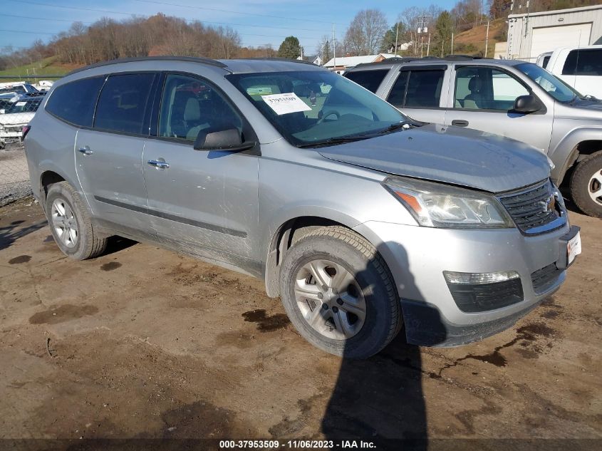2015 CHEVROLET TRAVERSE LS - 1GNKRFEDXFJ154027