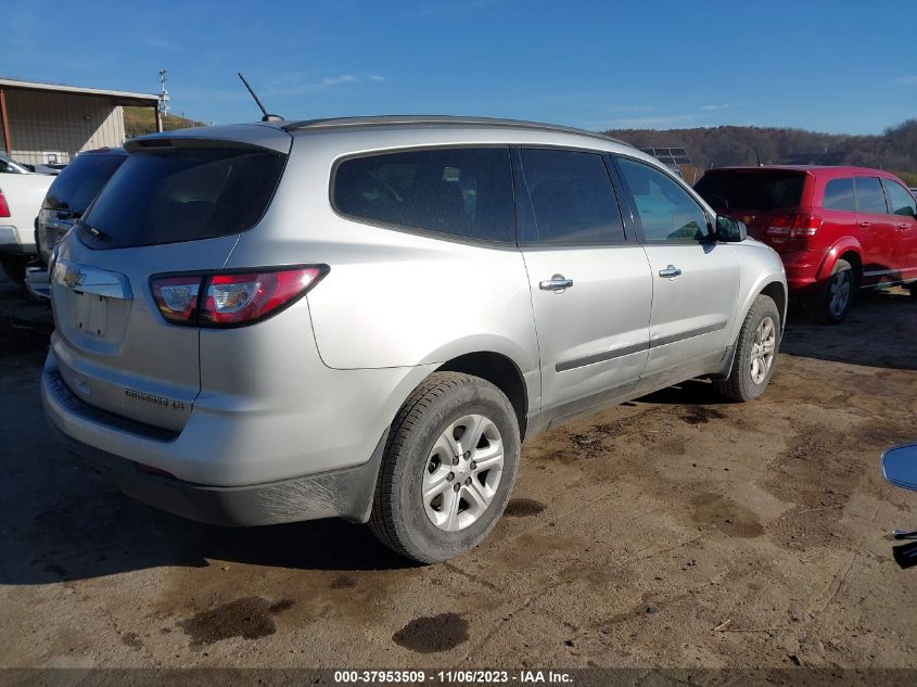 2015 CHEVROLET TRAVERSE LS - 1GNKRFEDXFJ154027