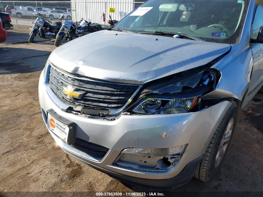 2015 CHEVROLET TRAVERSE LS - 1GNKRFEDXFJ154027