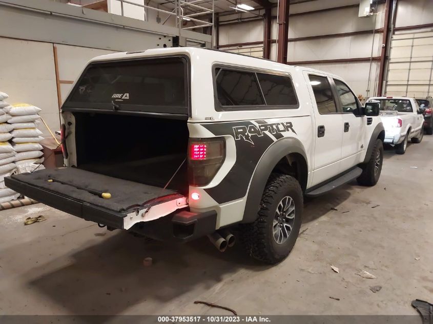 2013 FORD F-150 SVT RAPTOR - 1FTFW1R64DFD41166