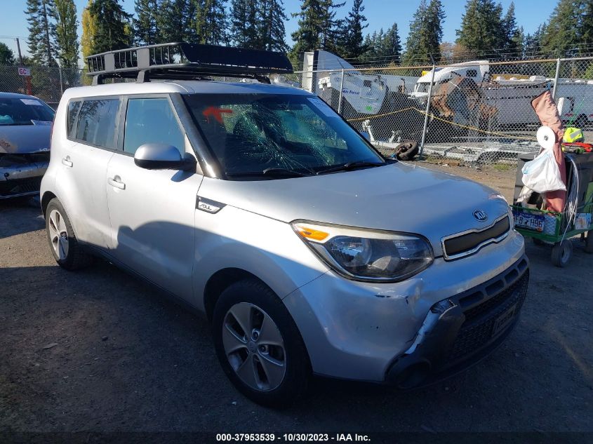 2015 KIA SOUL BASE - KNDJN2A25F7786542