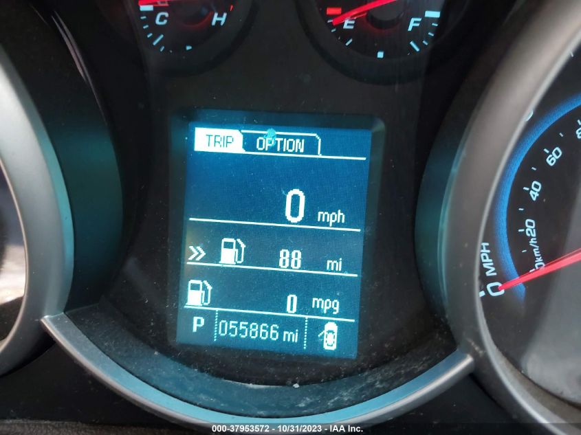 2014 CHEVROLET CRUZE 1LT AUTO - 1G1PC5SB7E7367082
