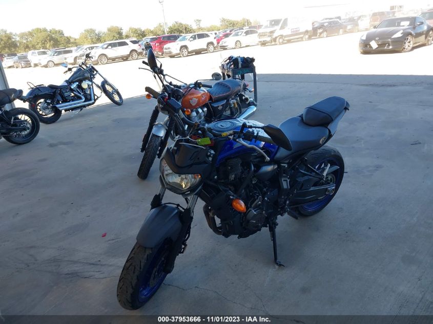 VIN JYARM27E1LA006151 2020 YAMAHA MT07