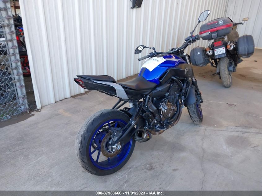 VIN JYARM27E1LA006151 2020 YAMAHA MT07