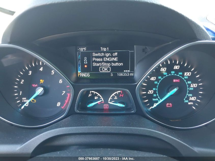 2014 FORD ESCAPE TITANIUM - 1FMCU9J96EUC36215
