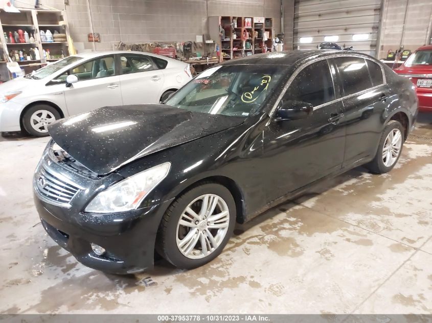 2013 INFINITI G37X X JN1CV6AR7DM766310