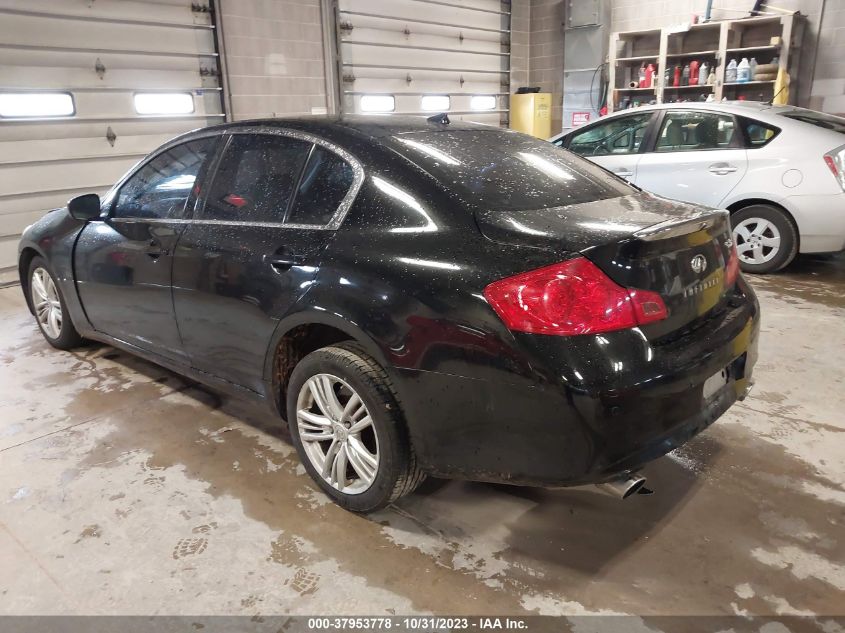 2013 INFINITI G37X X JN1CV6AR7DM766310