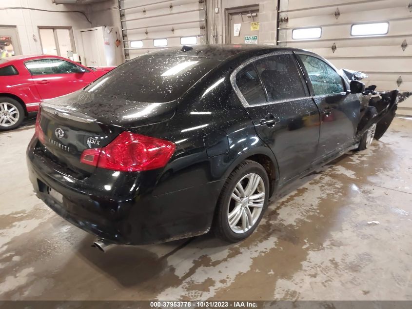 2013 INFINITI G37X X JN1CV6AR7DM766310