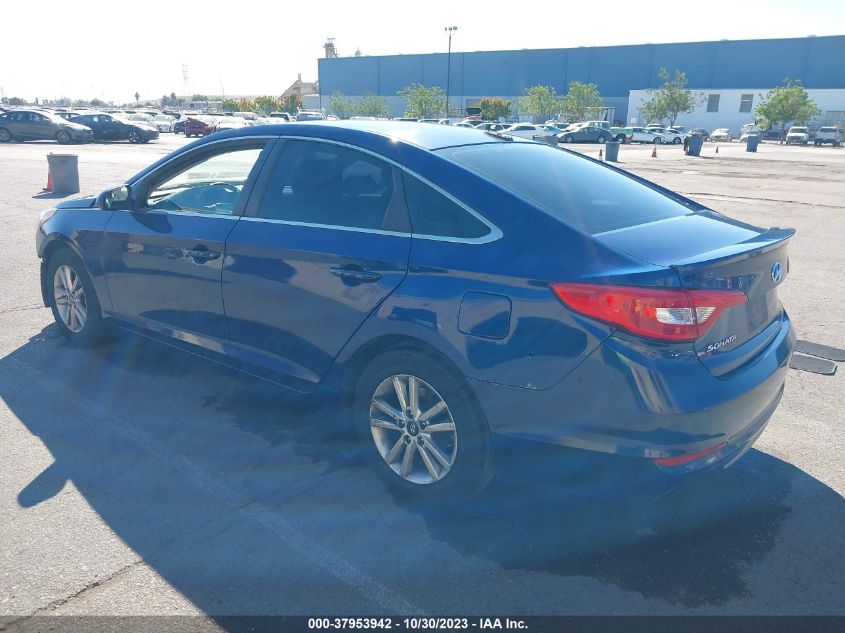 2017 HYUNDAI SONATA 2.4L - 5NPE24AF6HH441947