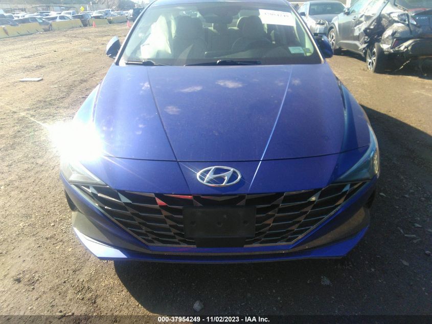 2021 HYUNDAI ELANTRA LIMITED - 5NPLP4AG7MH015132