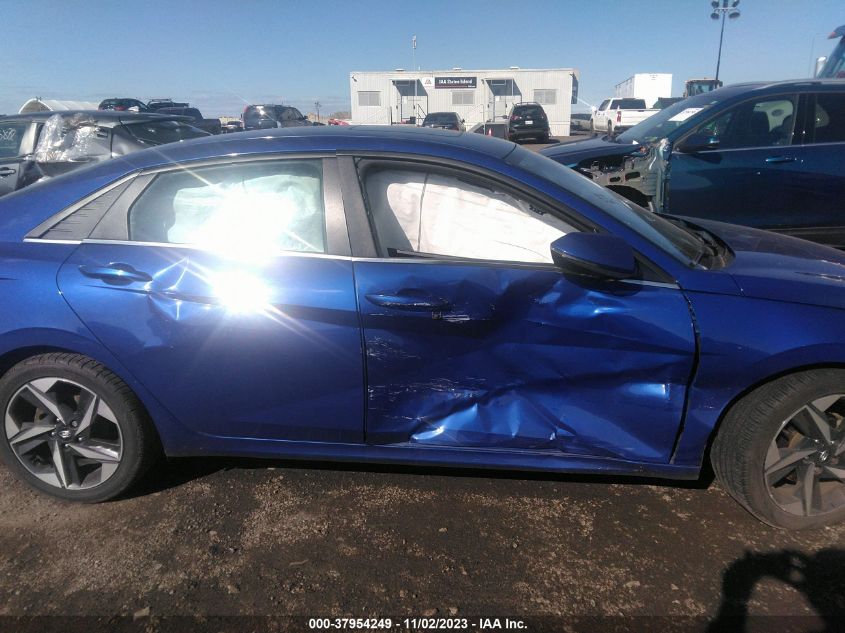 2021 HYUNDAI ELANTRA LIMITED - 5NPLP4AG7MH015132