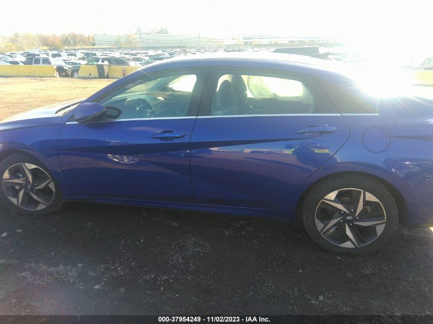 2021 HYUNDAI ELANTRA LIMITED - 5NPLP4AG7MH015132