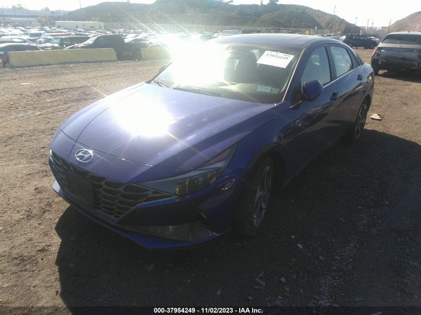 2021 HYUNDAI ELANTRA LIMITED - 5NPLP4AG7MH015132