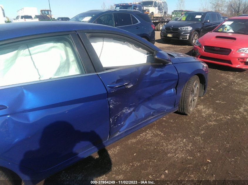 2021 HYUNDAI ELANTRA LIMITED - 5NPLP4AG7MH015132