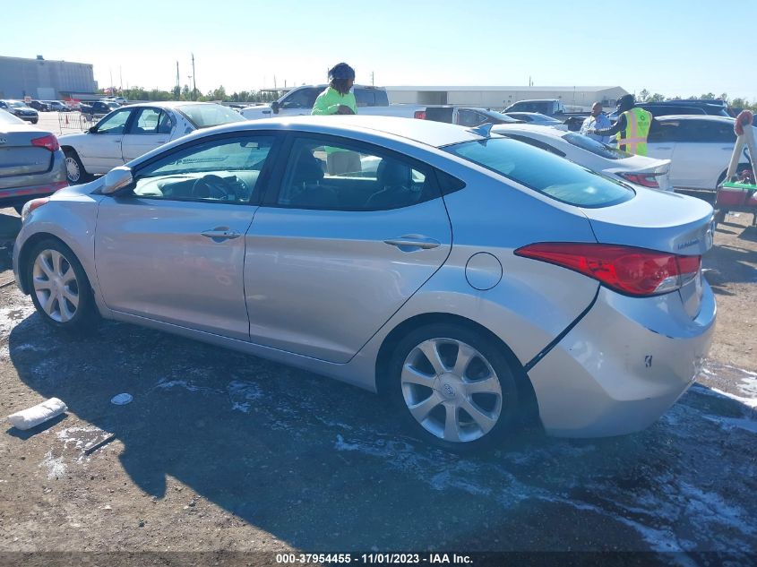 2013 HYUNDAI ELANTRA LIMITED PZEV - 5NPDH4AE4DH171032