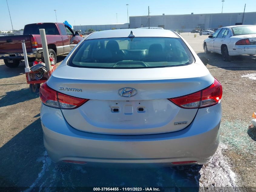 2013 HYUNDAI ELANTRA LIMITED PZEV - 5NPDH4AE4DH171032