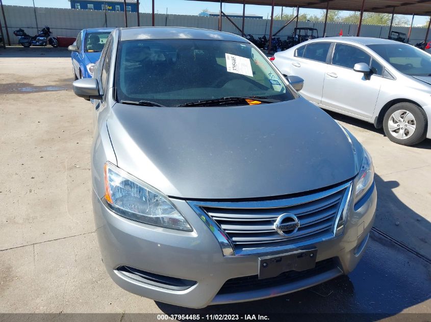 2014 NISSAN SENTRA S - 3N1AB7AP9EY248346