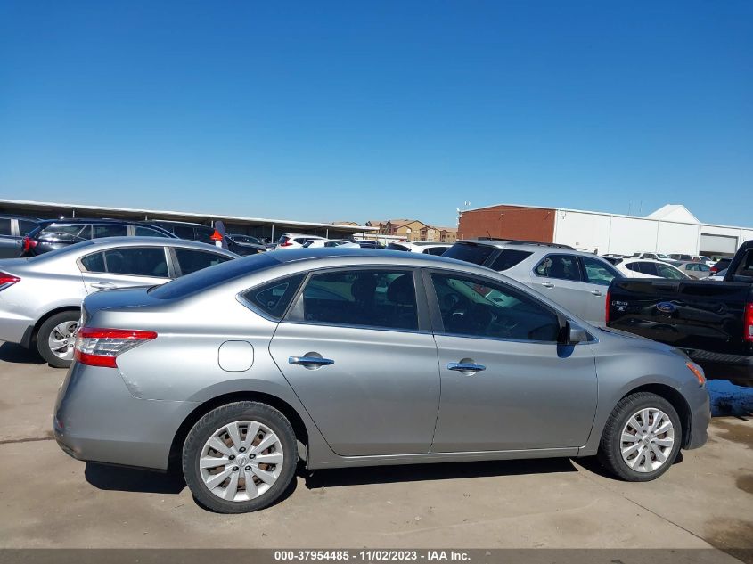 2014 NISSAN SENTRA S - 3N1AB7AP9EY248346