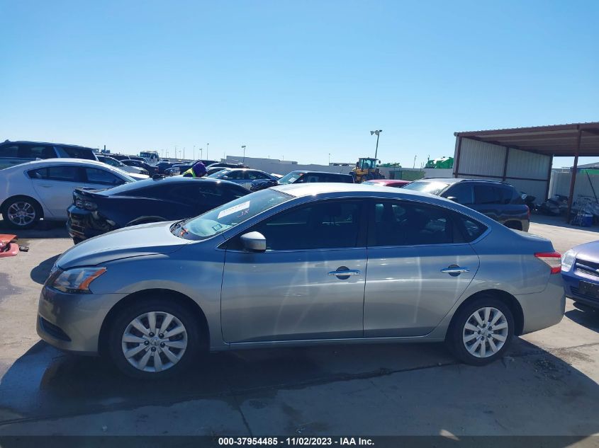 2014 NISSAN SENTRA S - 3N1AB7AP9EY248346