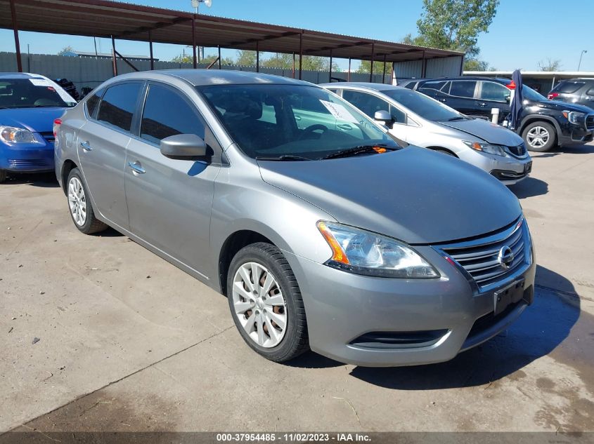 2014 NISSAN SENTRA S - 3N1AB7AP9EY248346