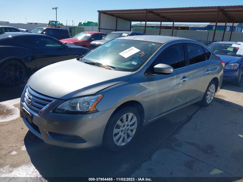 2014 NISSAN SENTRA S - 3N1AB7AP9EY248346