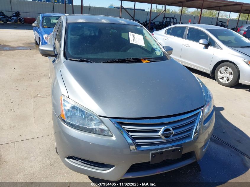 2014 NISSAN SENTRA S - 3N1AB7AP9EY248346